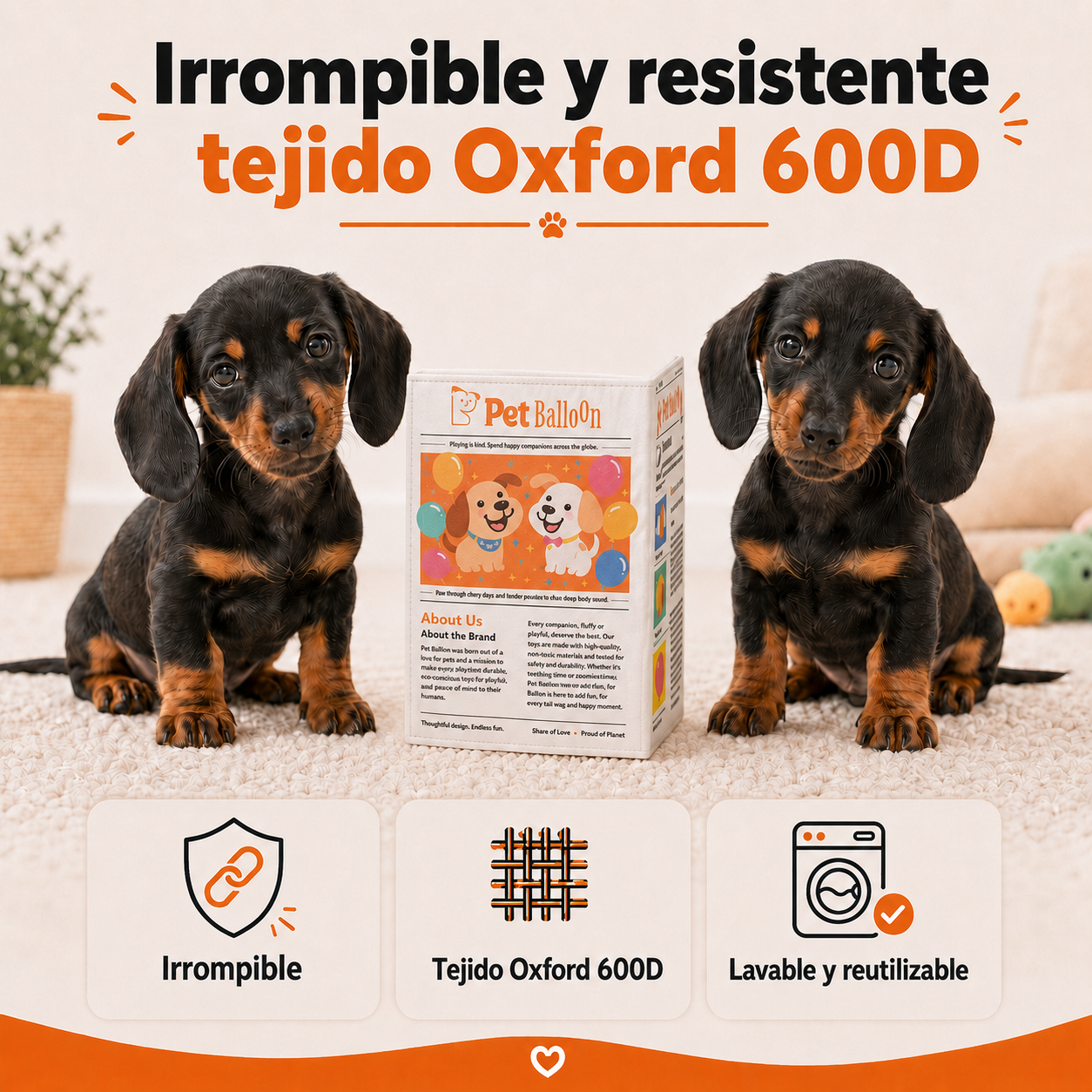 Periódico Mordedor para Cachorros.