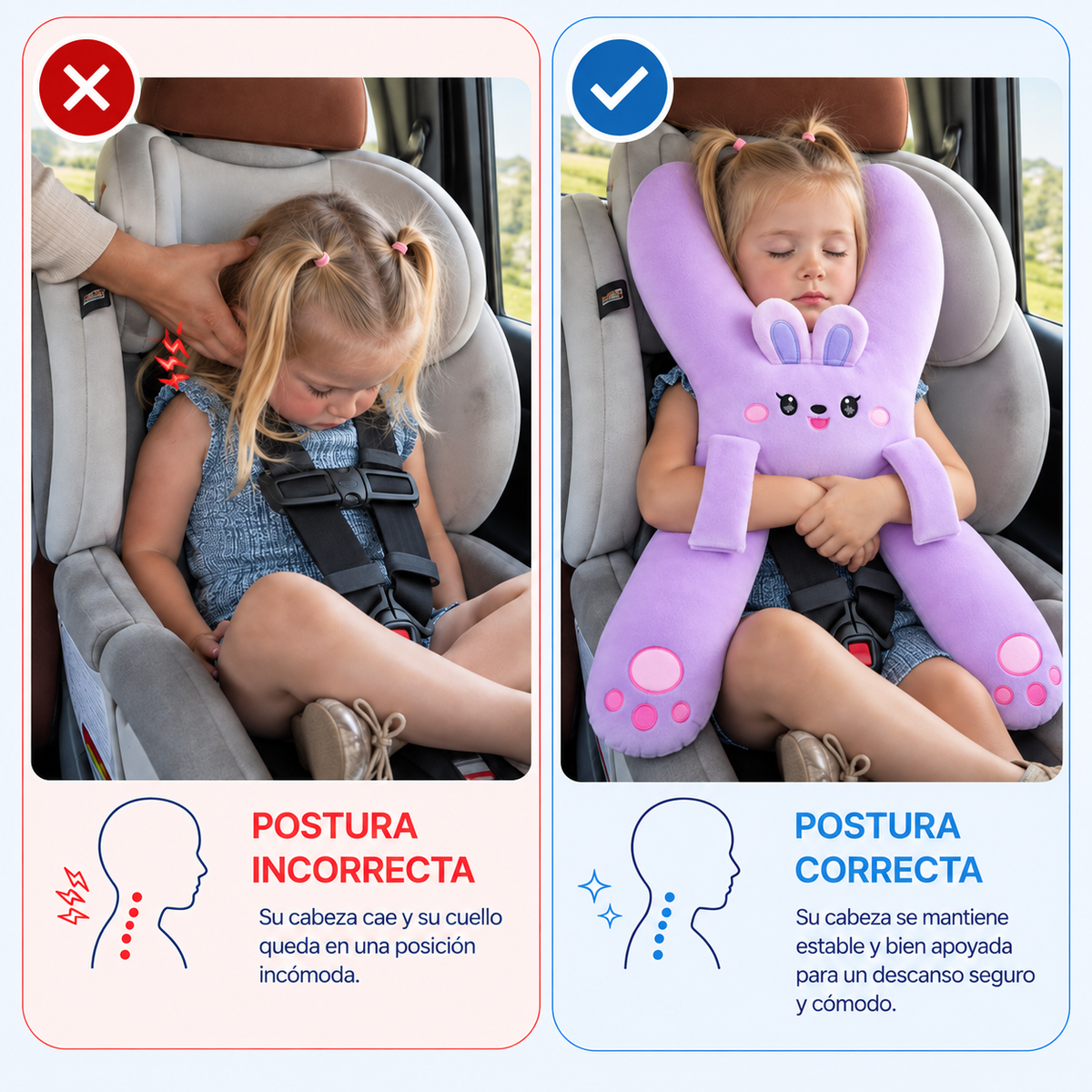Peluche Almohada de Viaje