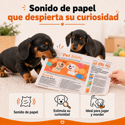 Periódico Mordedor para Cachorros.